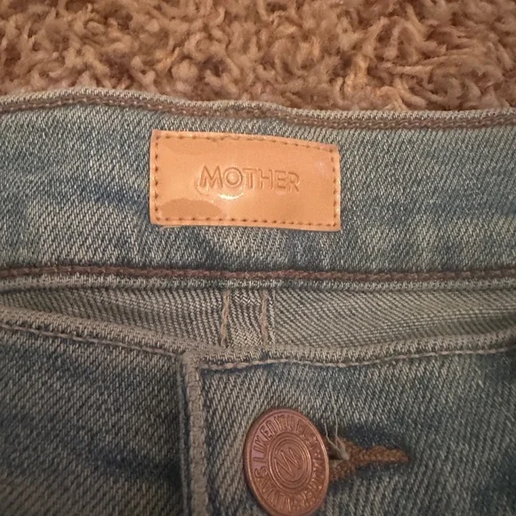 MOTHER The Weekender Fray Jeans sz 30 - Picture 2 of 6